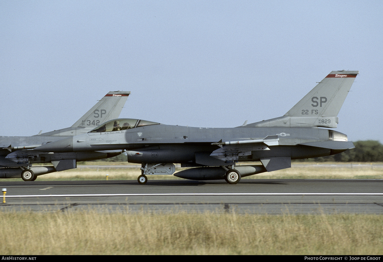 Aircraft Photo of 90-0829 / AF90-829 | Lockheed F-16CJ Fighting Falcon | USA - Air Force | AirHistory.net #733991