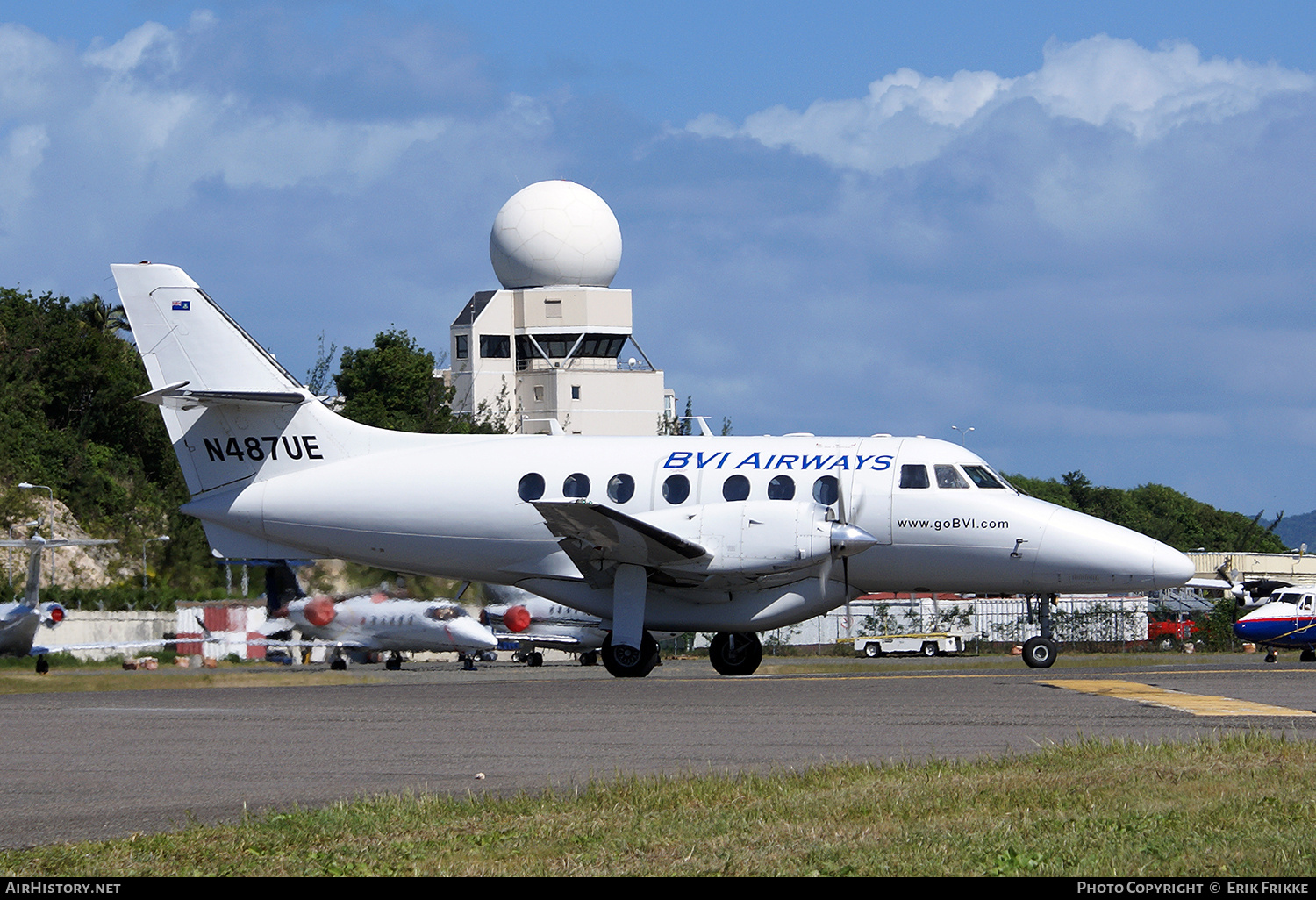 Aircraft Photo of N487UE | British Aerospace BAe-3201 Jetstream Super 31 | BVI Airways | AirHistory.net #734039