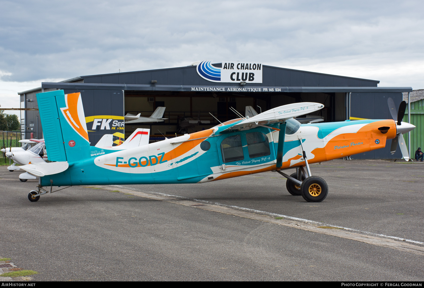 Aircraft Photo of F-GODZ | Pilatus PC-6/B2/34-H2 Turbo Porter | AirHistory.net #734063