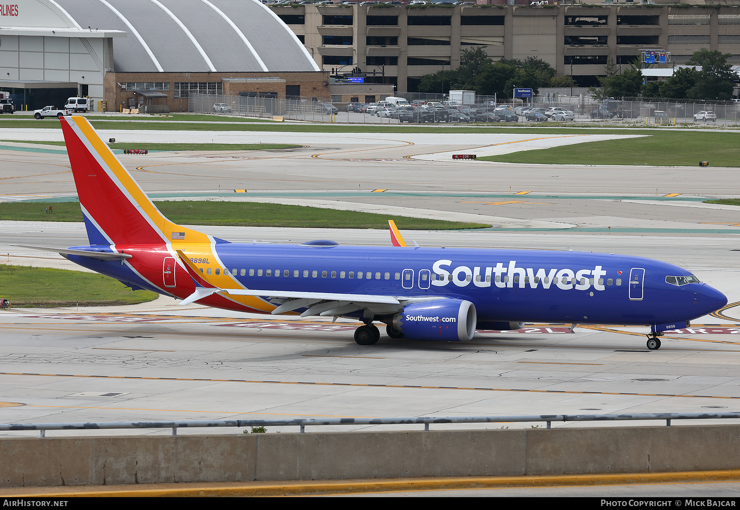Aircraft Photo of N8898L | Boeing 737-8 Max 8 | Southwest Airlines | AirHistory.net #734081