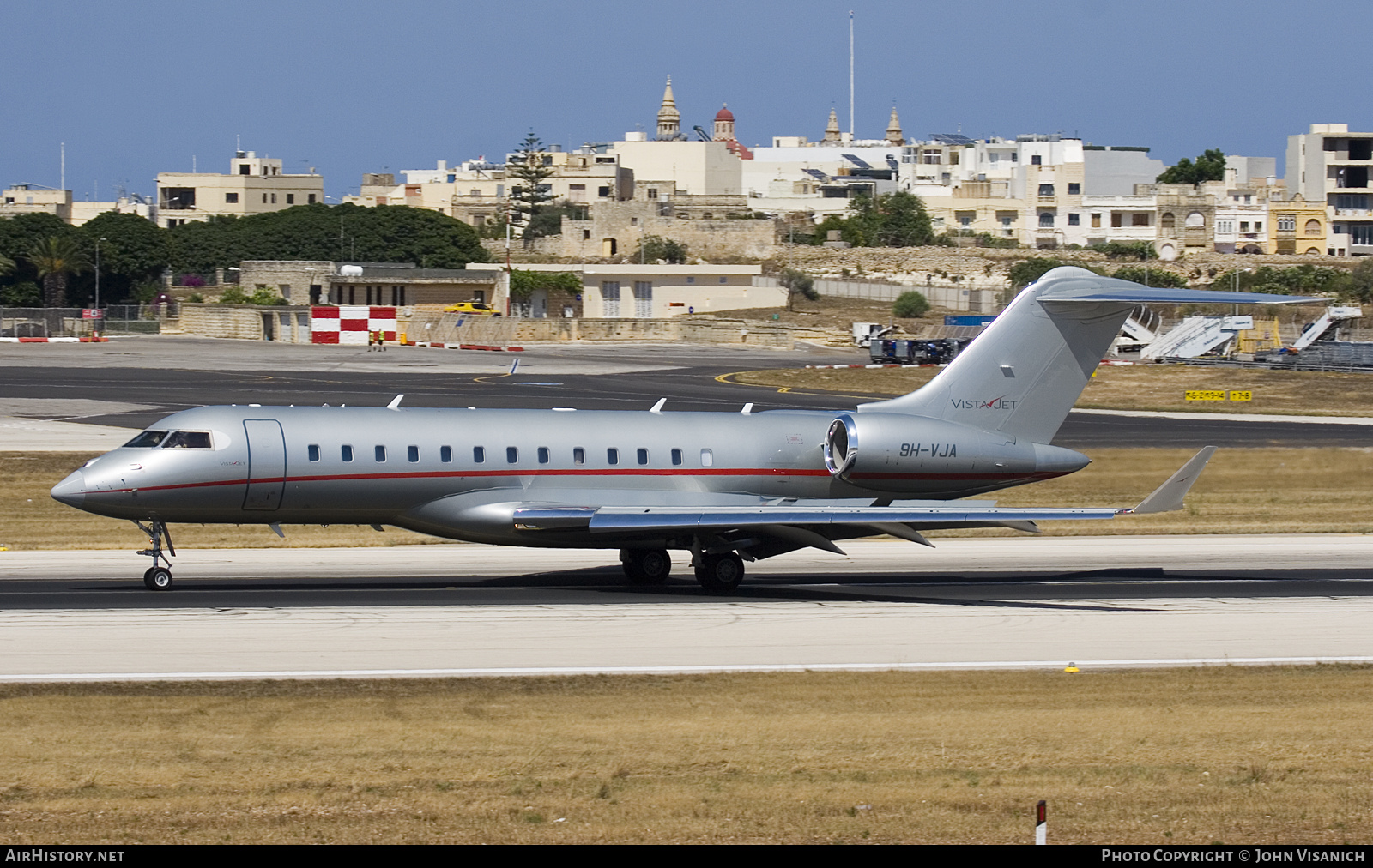Aircraft Photo of 9H-VJA | Bombardier Global 6000 (BD-700-1A10) | VistaJet | AirHistory.net #734082