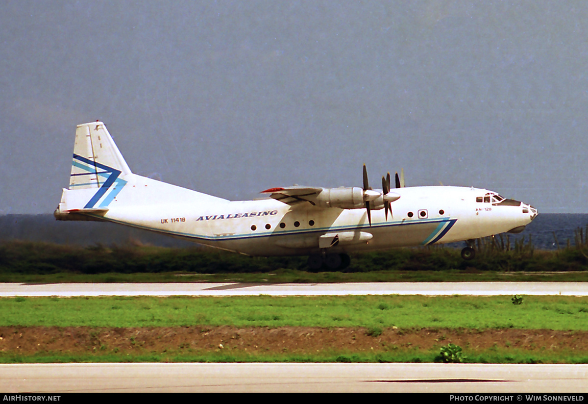 Aircraft Photo of UK-11418 | Antonov An-12B | Avialeasing | AirHistory.net #734112