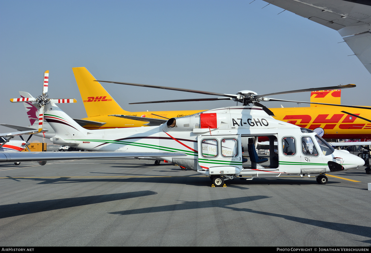 Aircraft Photo of A7-GHO | AgustaWestland AW-139 | Gulf Helicopters | AirHistory.net #734115