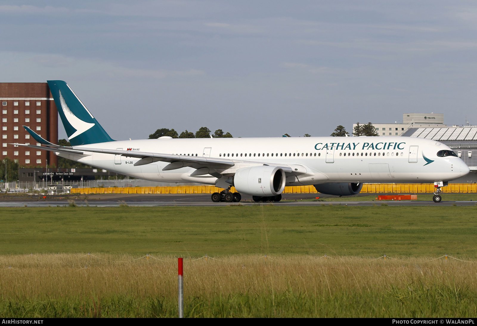 Aircraft Photo of B-LQG | Airbus A350-941 | Cathay Pacific Airways | AirHistory.net #734121