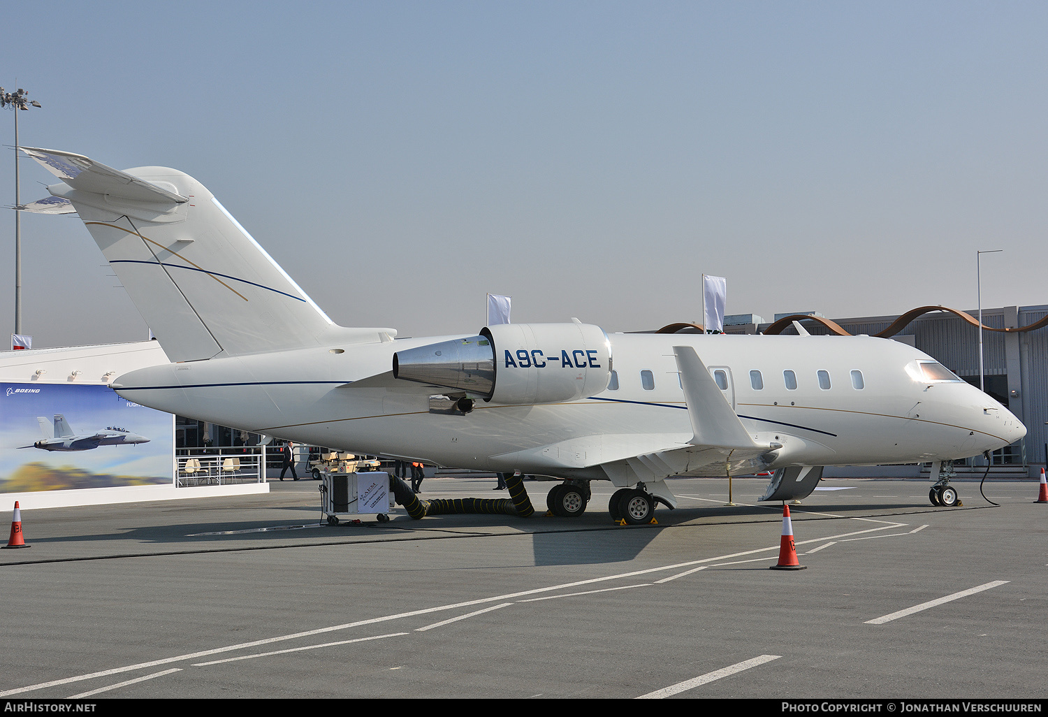 Aircraft Photo of A9C-ACE | Bombardier Challenger 605 (CL-600-2B16) | AirHistory.net #734126