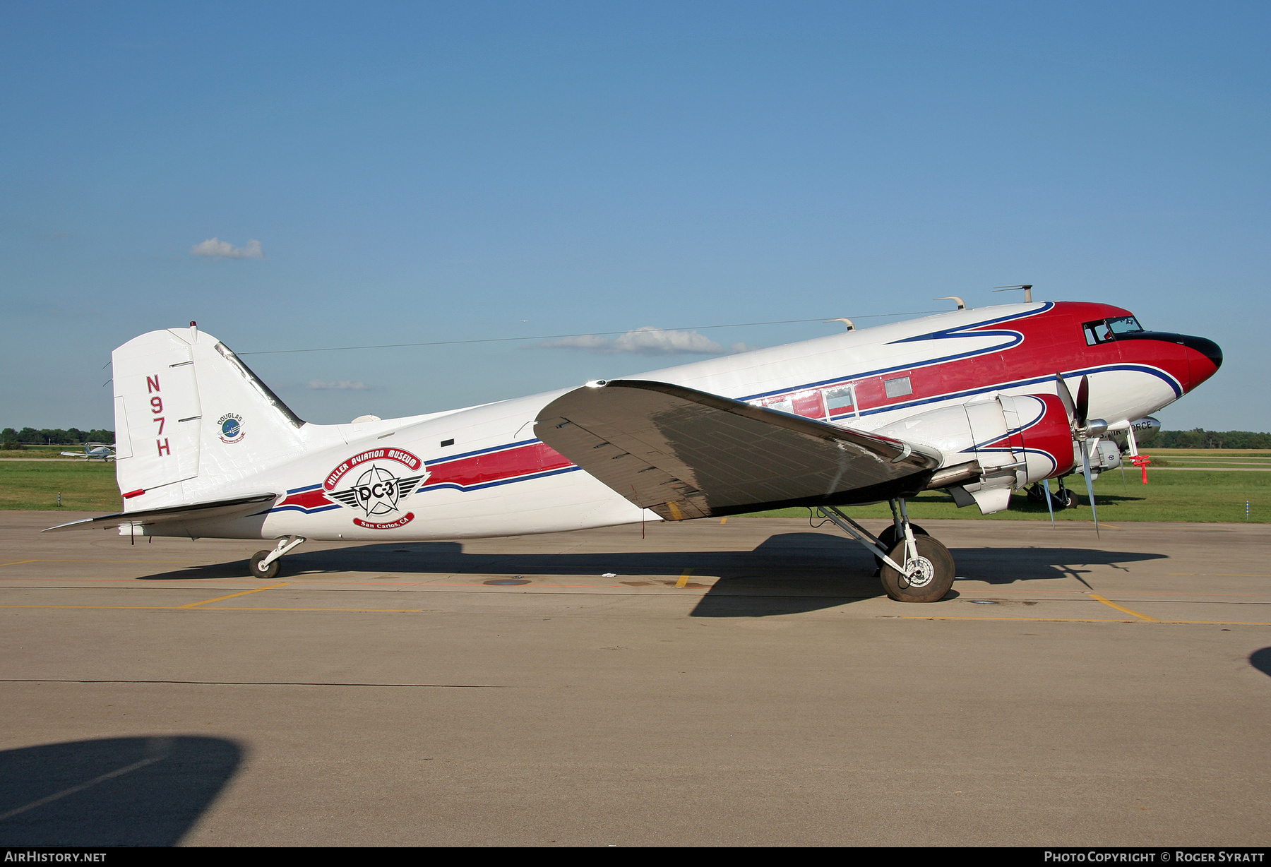 Aircraft Photo of N97H | Douglas DC-3(C) | Hiller Aviation Museum | AirHistory.net #734142
