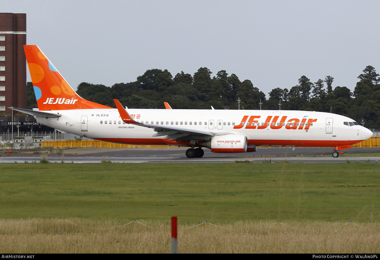 Aircraft Photo of HL8316 | Boeing 737-800 | Jeju Air | AirHistory.net #734146