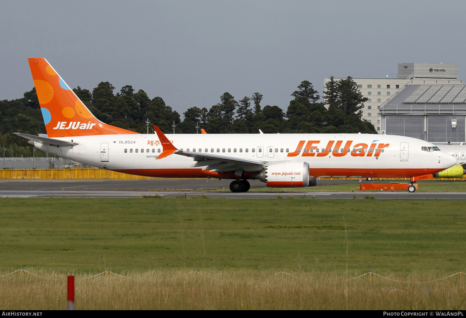 Aircraft Photo of HL8524 | Boeing 737-8 Max 8 | Jeju Air | AirHistory.net #734147