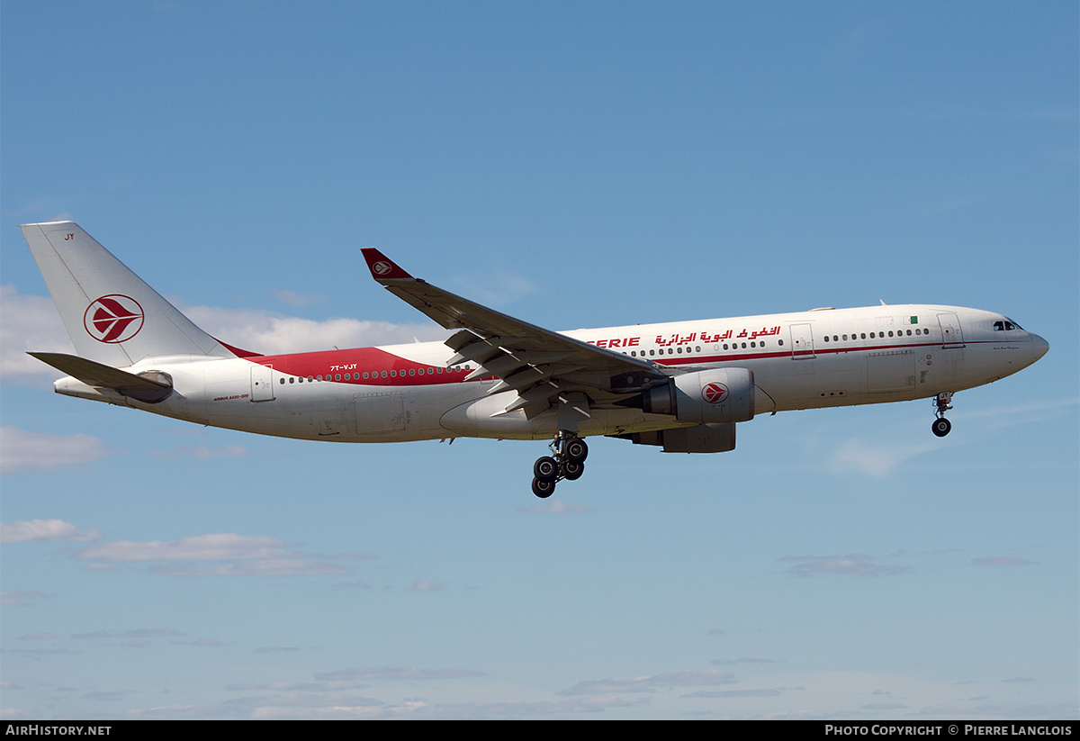 Aircraft Photo of 7T-VJY | Airbus A330-202 | Air Algérie | AirHistory.net #734153