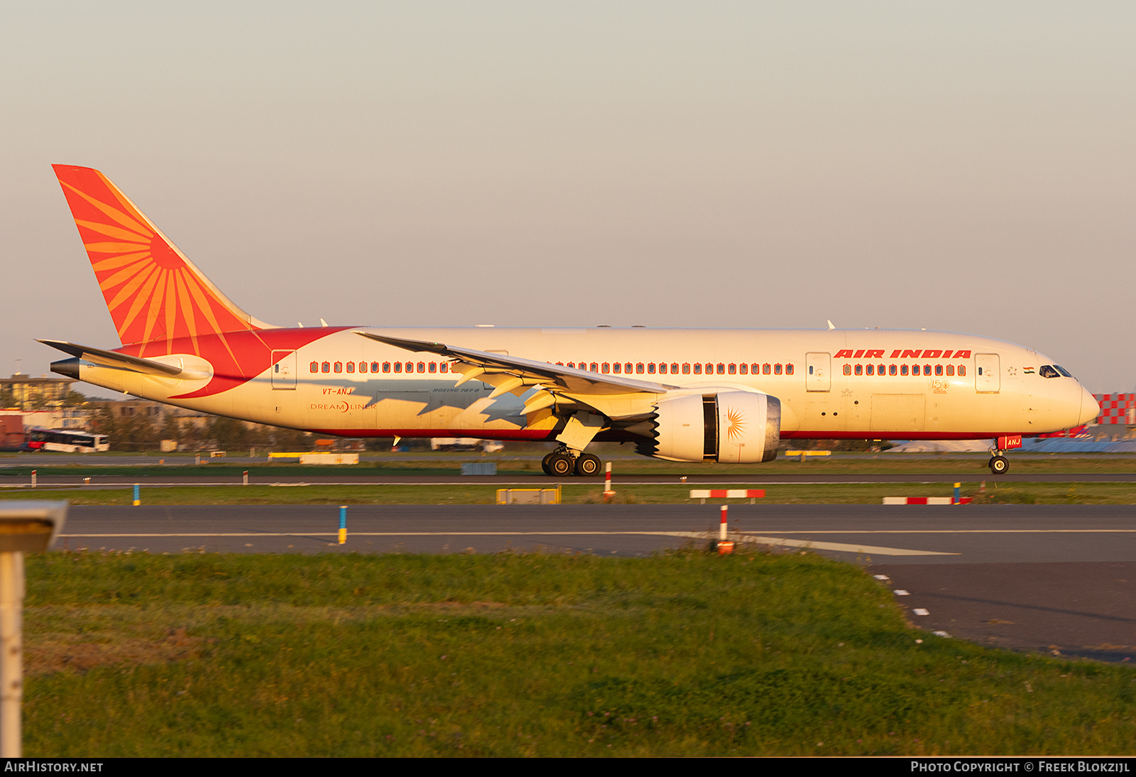Aircraft Photo of VT-ANJ | Boeing 787-8 Dreamliner | Air India | AirHistory.net #734154
