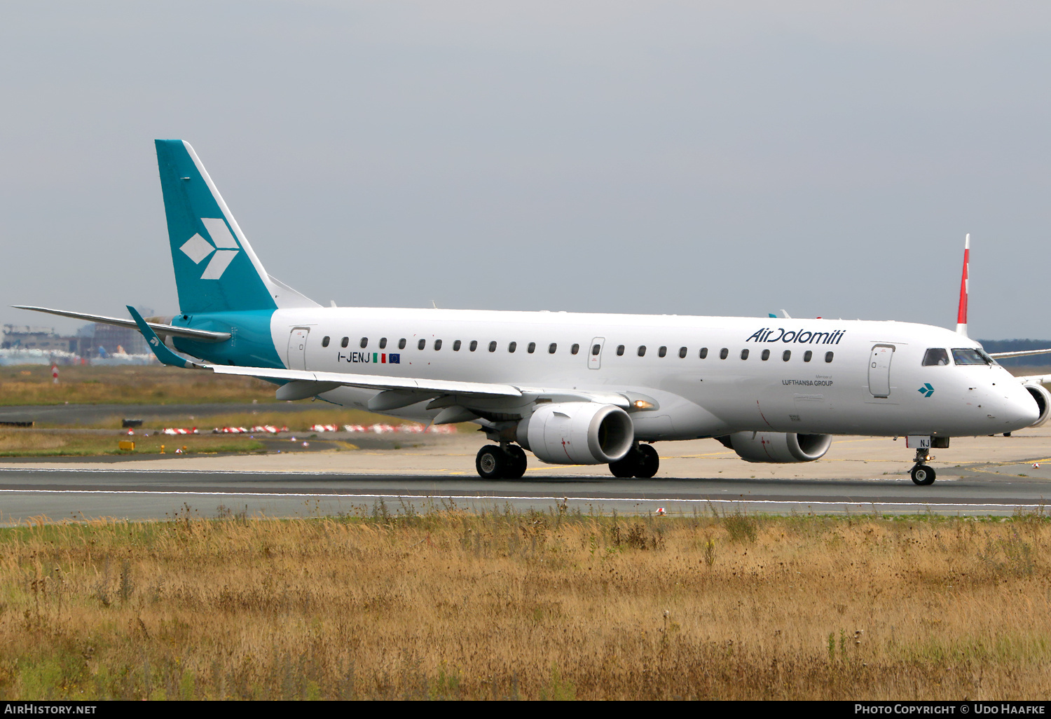 Aircraft Photo of I-JENJ | Embraer 190LR (ERJ-190-100LR) | Air Dolomiti | AirHistory.net #734157