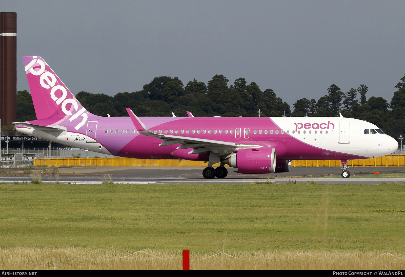 Aircraft Photo of JA211P | Airbus A320-251N | Peach Aviation | AirHistory.net #734182
