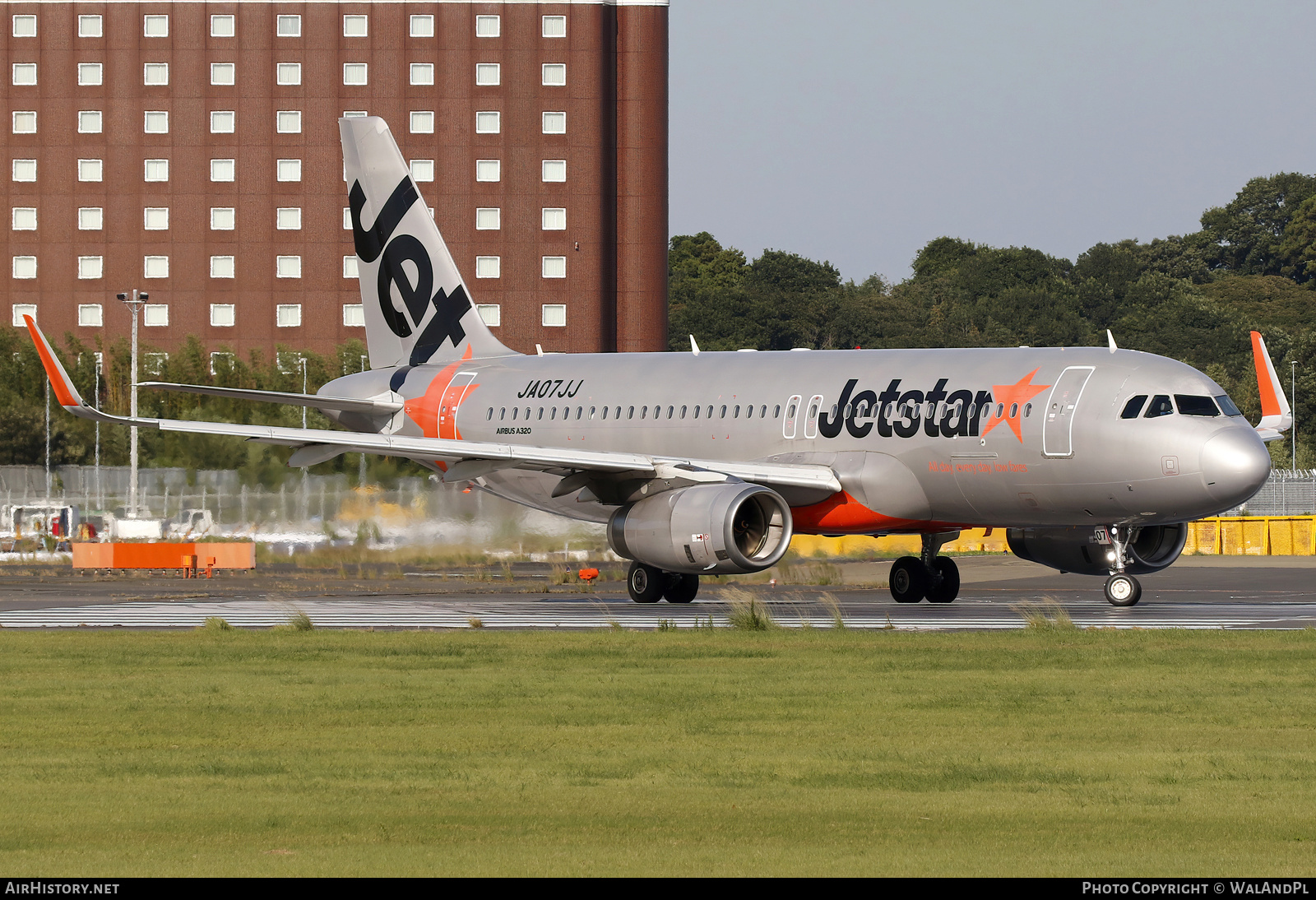 Aircraft Photo of JA07JJ | Airbus A320-232 | Jetstar Airways | AirHistory.net #734185
