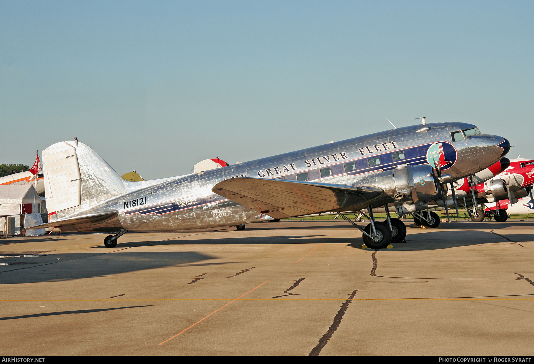 Aircraft Photo of N18121 | Douglas DC-3A | Eastern Air Lines | AirHistory.net #734209
