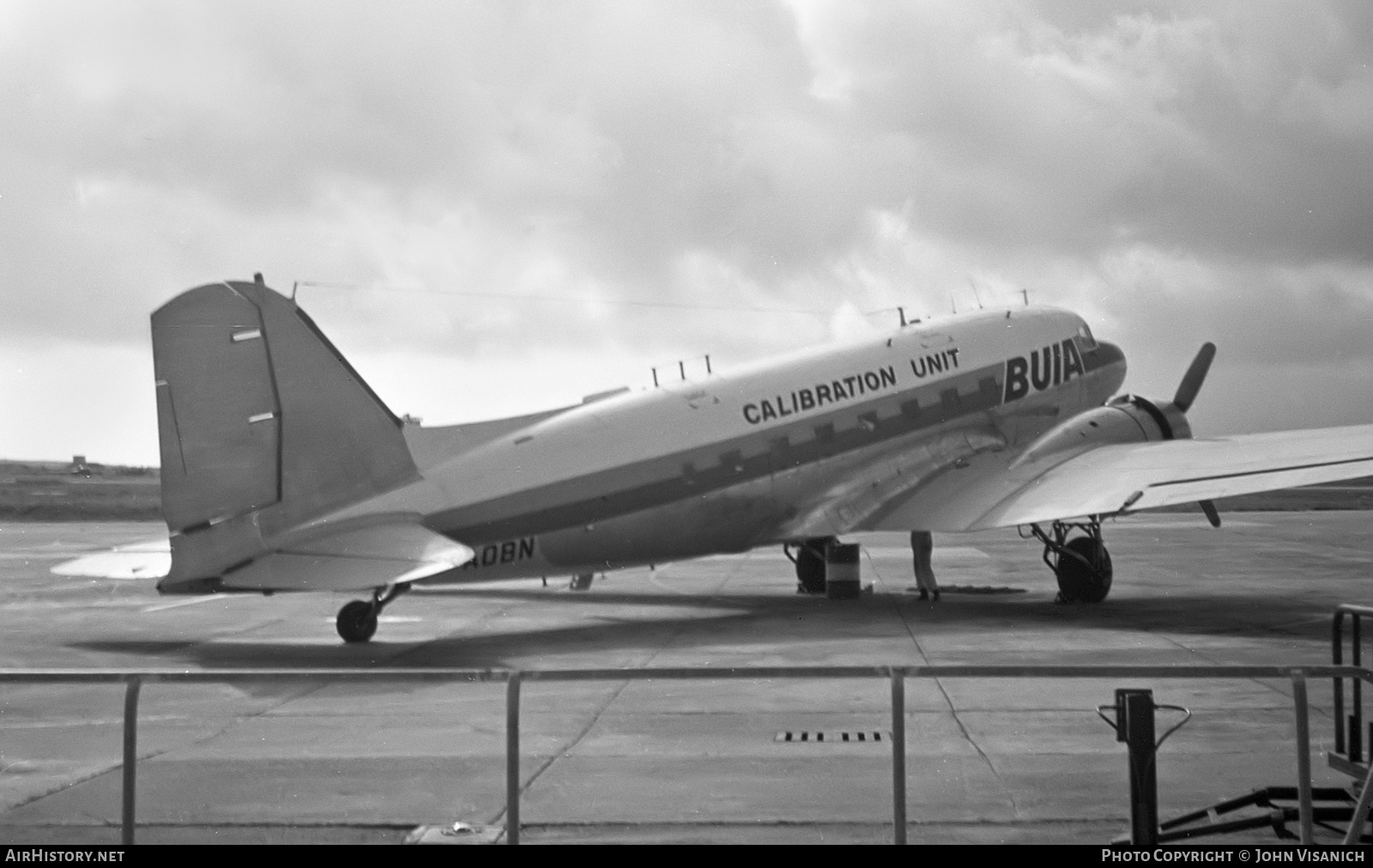 Aircraft Photo of G-AOBN | Douglas C-53D Skytrooper | BUIA - British United Island Airways | AirHistory.net #734233