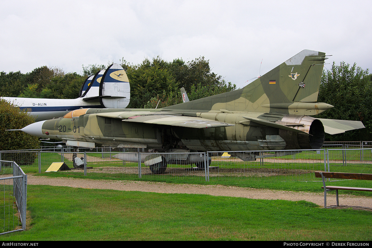 Aircraft Photo of 2001 | Mikoyan-Gurevich MiG-23MF | Germany - Air Force | AirHistory.net #734252