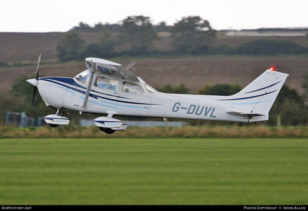 Aircraft Photo of G-DUVL | Reims F172N Skyhawk 100 | AirHistory.net #734262