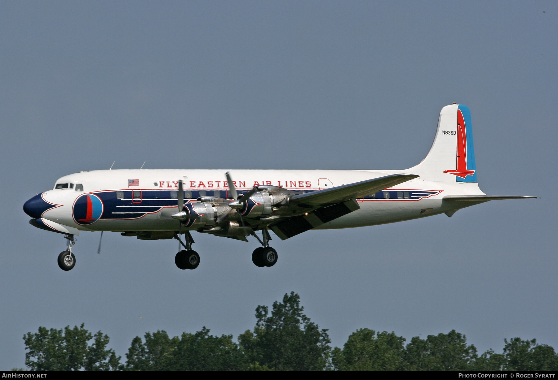 Aircraft Photo of N836D | Douglas DC-7B | Eastern Air Lines | AirHistory.net #734267