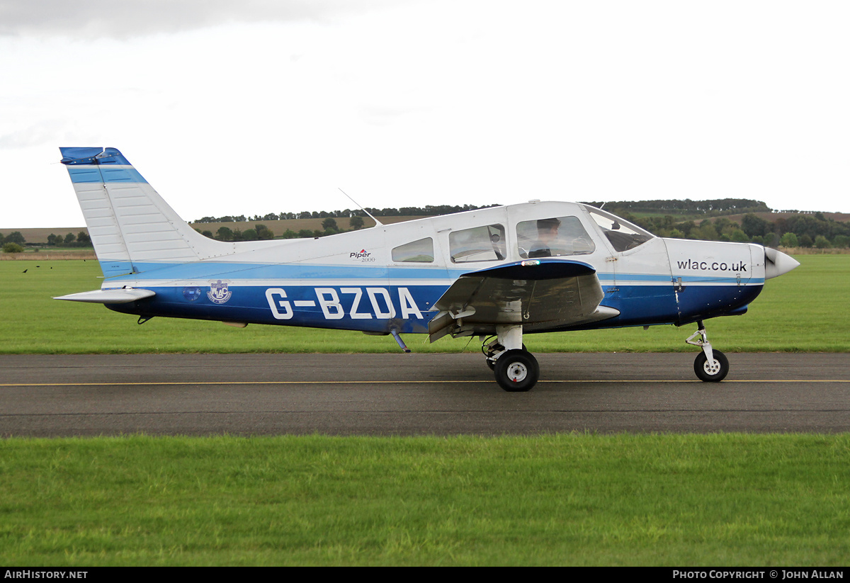 Aircraft Photo of G-BZDA | Piper PA-28-161 Cherokee Warrior II | WLAC - West London Aero Club | AirHistory.net #734281