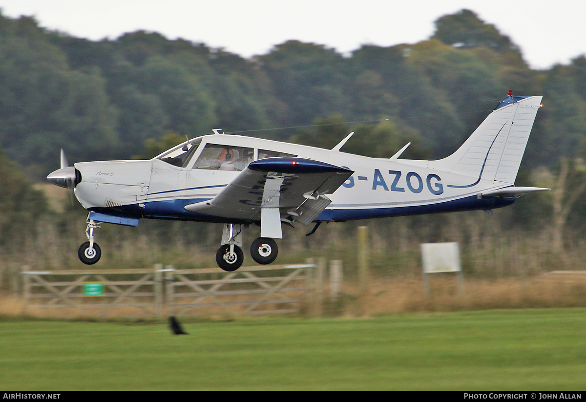 Aircraft Photo of G-AZOG | Piper PA-28R-200 Cherokee Arrow II | AirHistory.net #734288