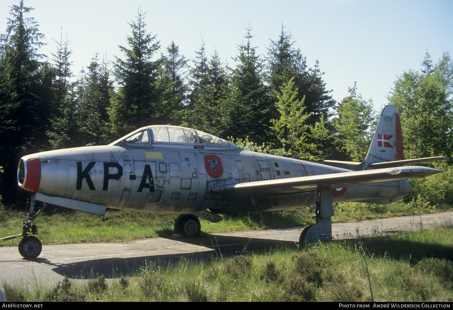 Aircraft Photo of 110477 | Republic F-84G Thunderjet | Denmark - Air Force | AirHistory.net #734322