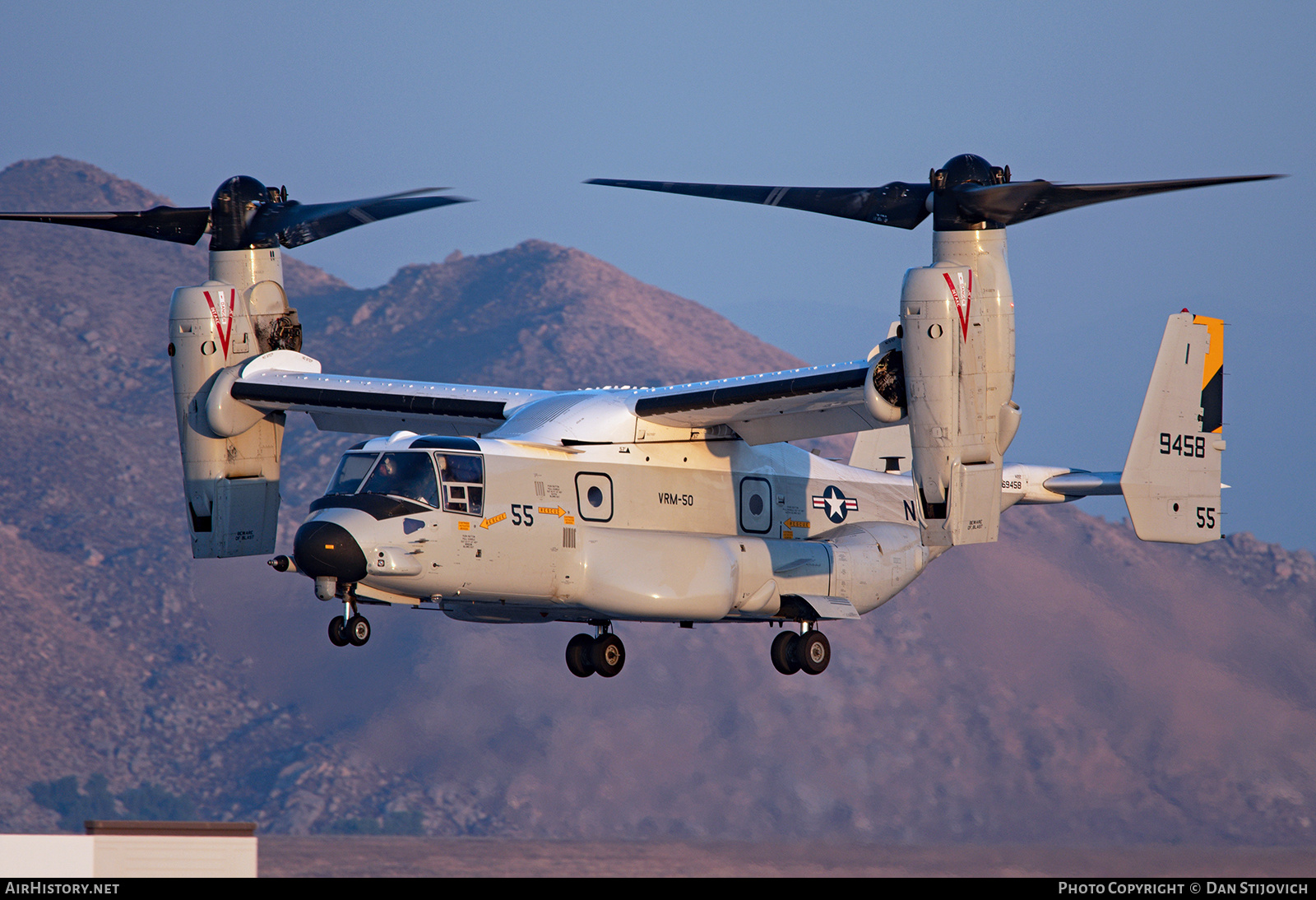 Aircraft Photo of 169458 / 9458 | Bell-Boeing CMV-22B Osprey | USA - Navy | AirHistory.net #734330