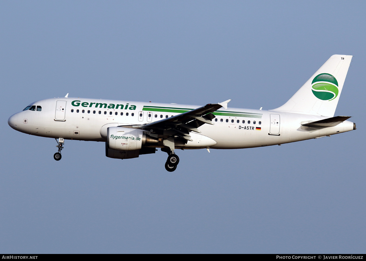 Aircraft Photo of D-ASTR | Airbus A319-112 | Germania | AirHistory.net #734355
