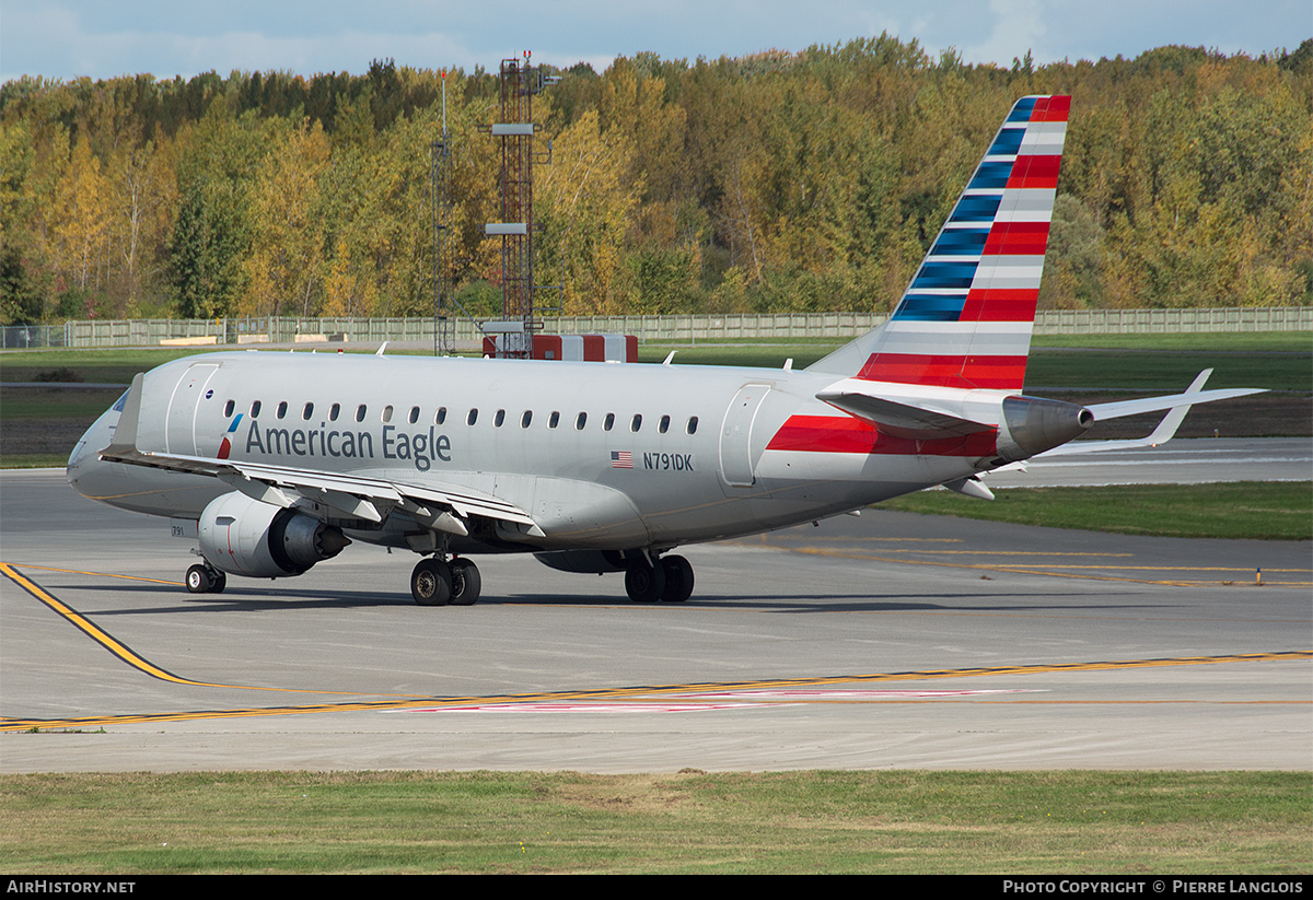 Aircraft Photo of N791DK | Embraer 170LR (ERJ-170-100LR) | American Eagle | AirHistory.net #734369