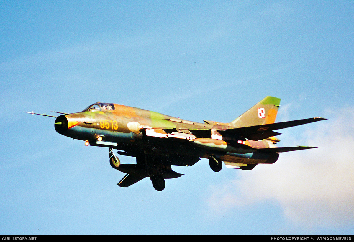 Aircraft Photo of 9513 | Sukhoi Su-22M4 | Poland - Air Force | AirHistory.net #734422
