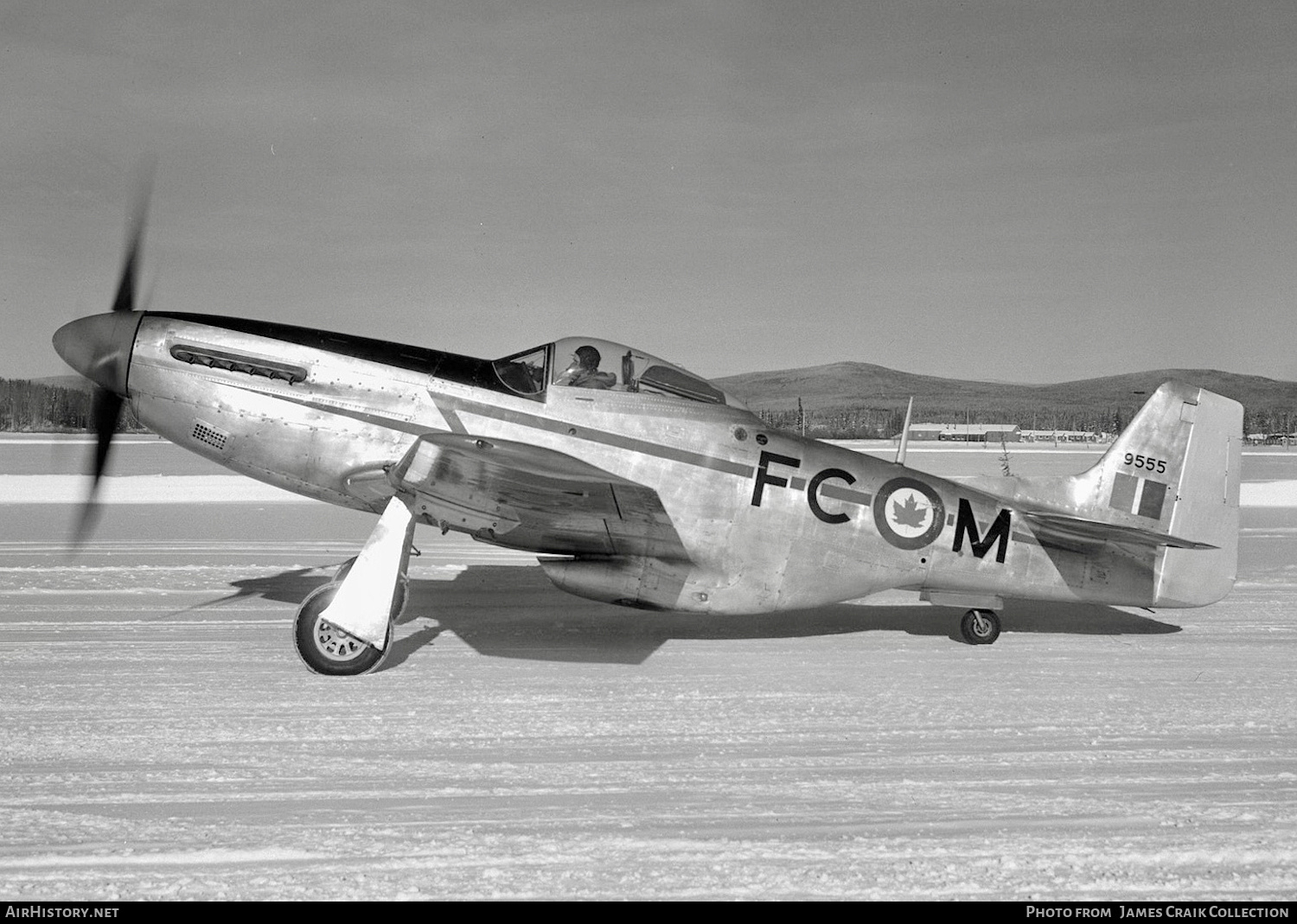 Aircraft Photo of 9555 | North American P-51D Mustang Mk4 | Canada - Air Force | AirHistory.net #734435