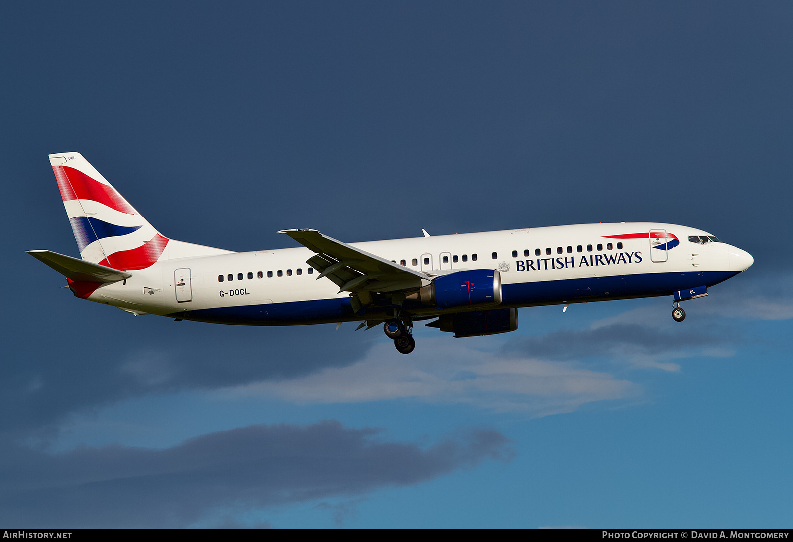 Aircraft Photo of G-DOCL | Boeing 737-436 | British Airways | AirHistory.net #734437