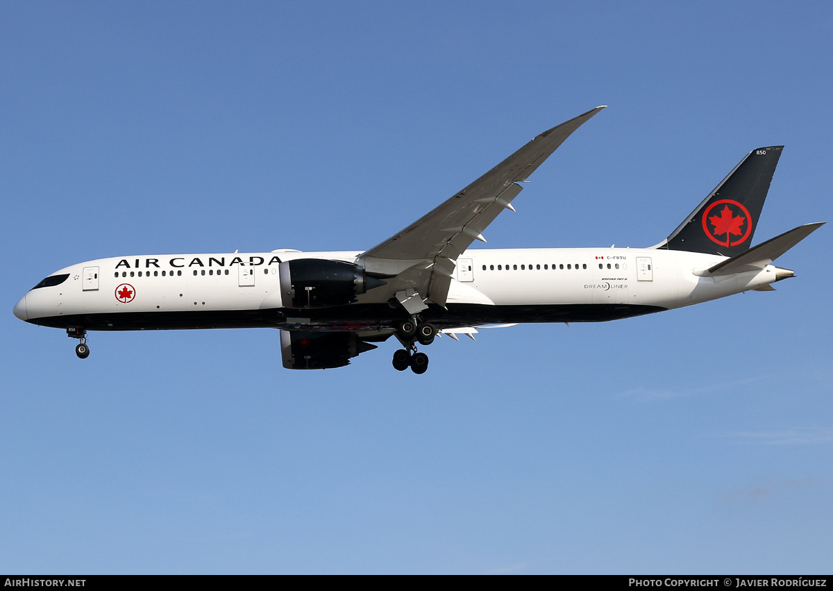 Aircraft Photo of C-FRTU | Boeing 787-9 Dreamliner | Air Canada | AirHistory.net #734447