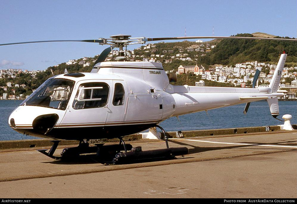 Aircraft Photo of ZK-HEX / EX | Aerospatiale AS-350B Ecureuil | Trojan Partnership | AirHistory.net #734472