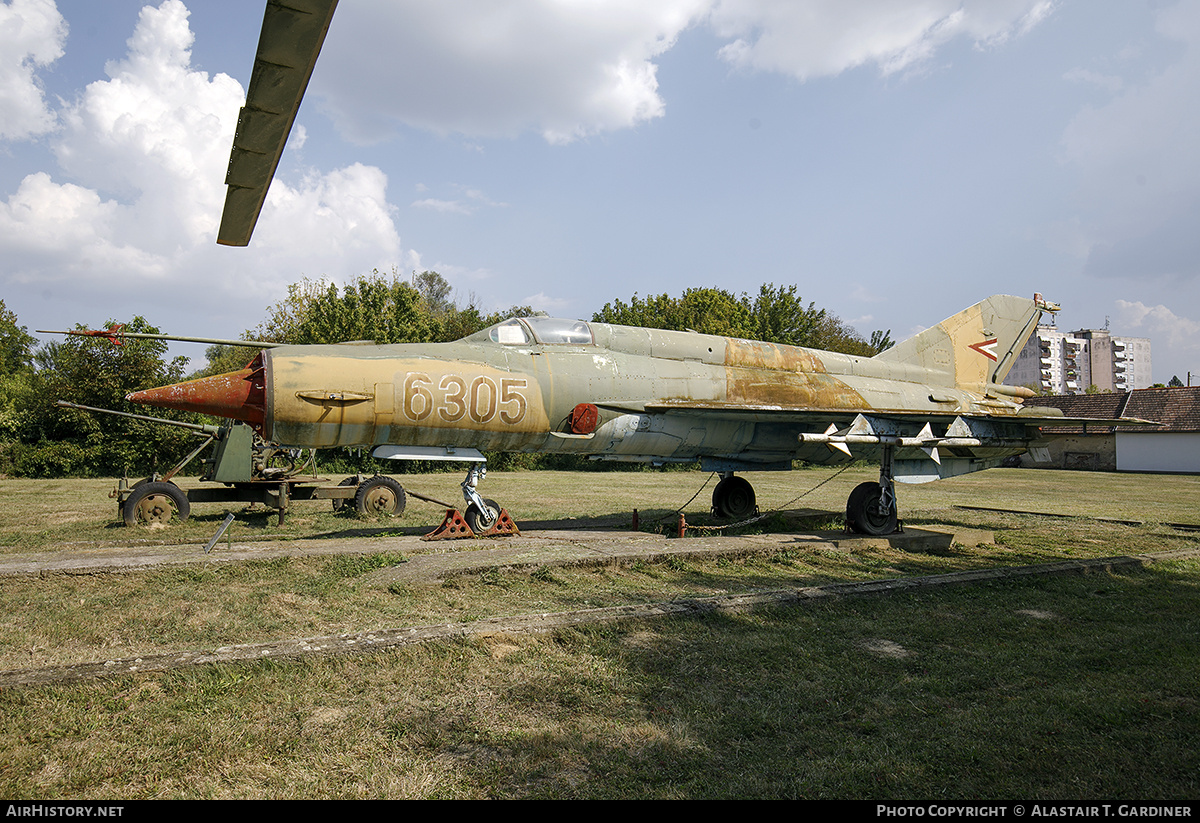 Aircraft Photo of 6305 | Mikoyan-Gurevich MiG-21bis | Hungary - Air Force | AirHistory.net #734487