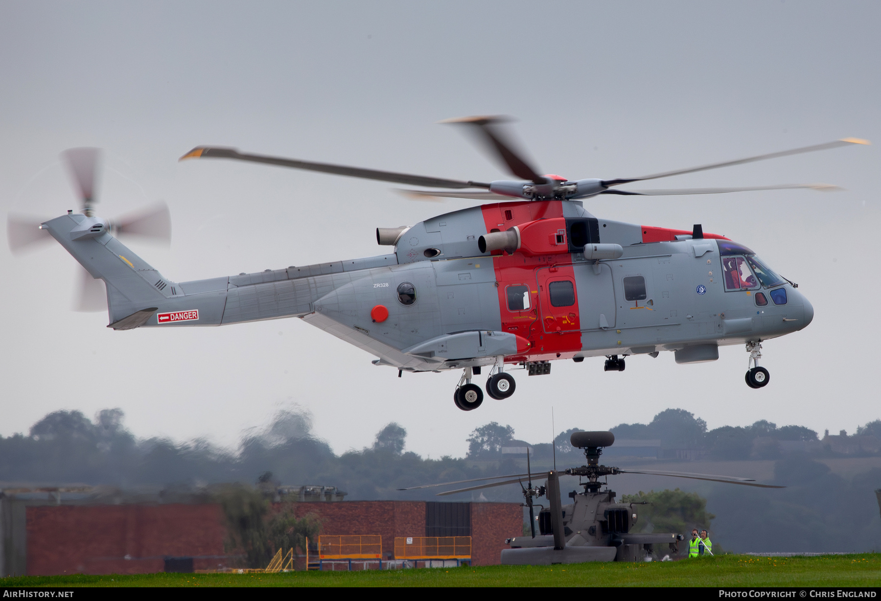 Aircraft Photo of ZR328 | AgustaWestland AW101-610 | AirHistory.net #734492