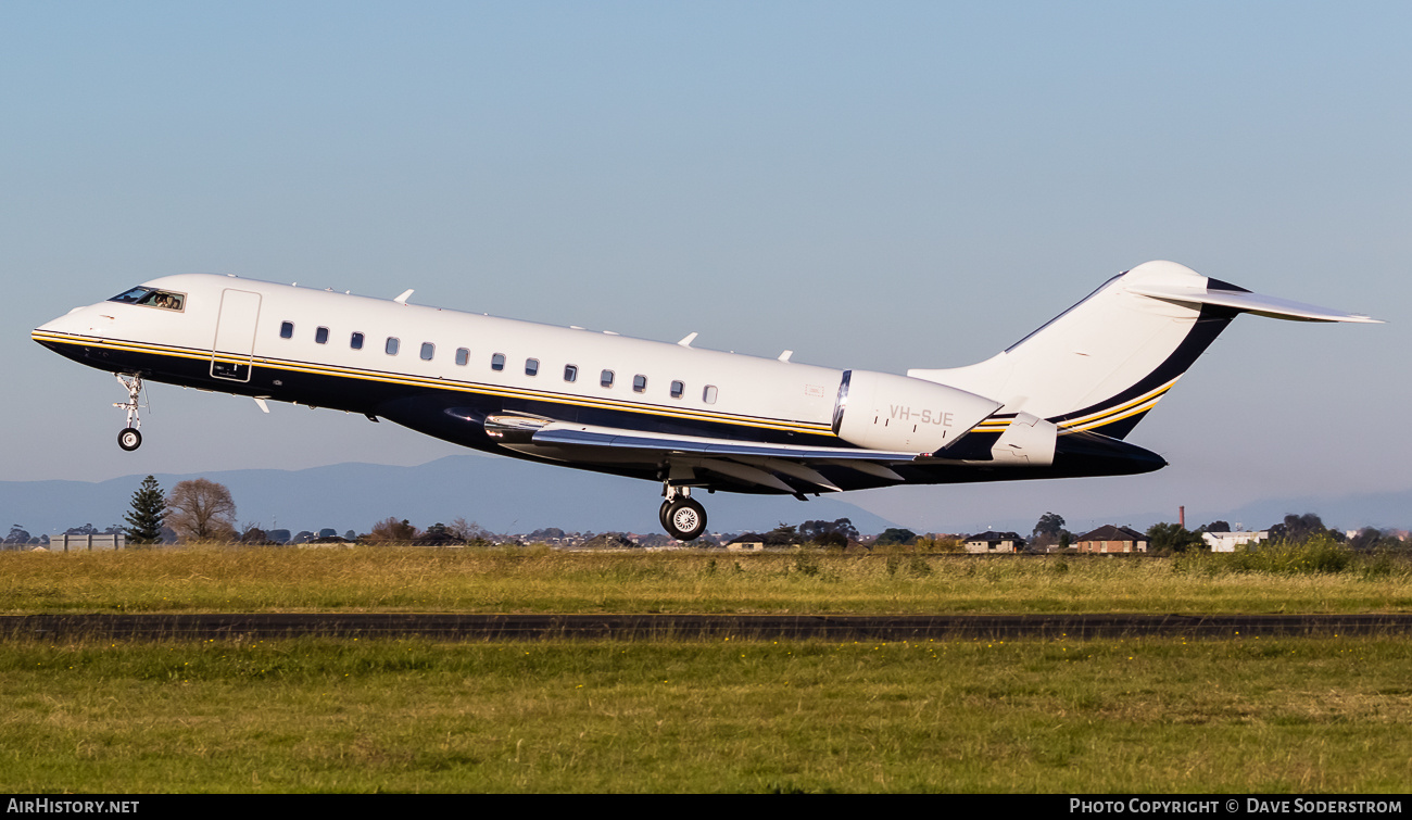 Aircraft Photo of VH-SJE | Bombardier Global 7500 (BD-700-1A10) | AirHistory.net #734506