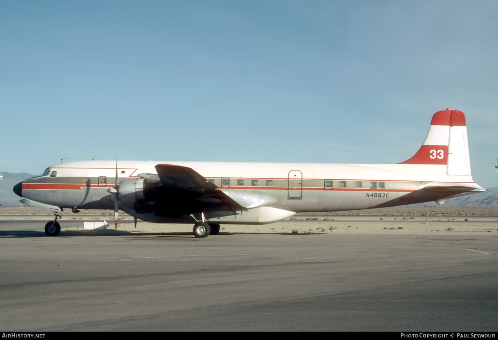 Aircraft Photo of N4887C | Douglas DC-7B/AT | AirHistory.net #734509