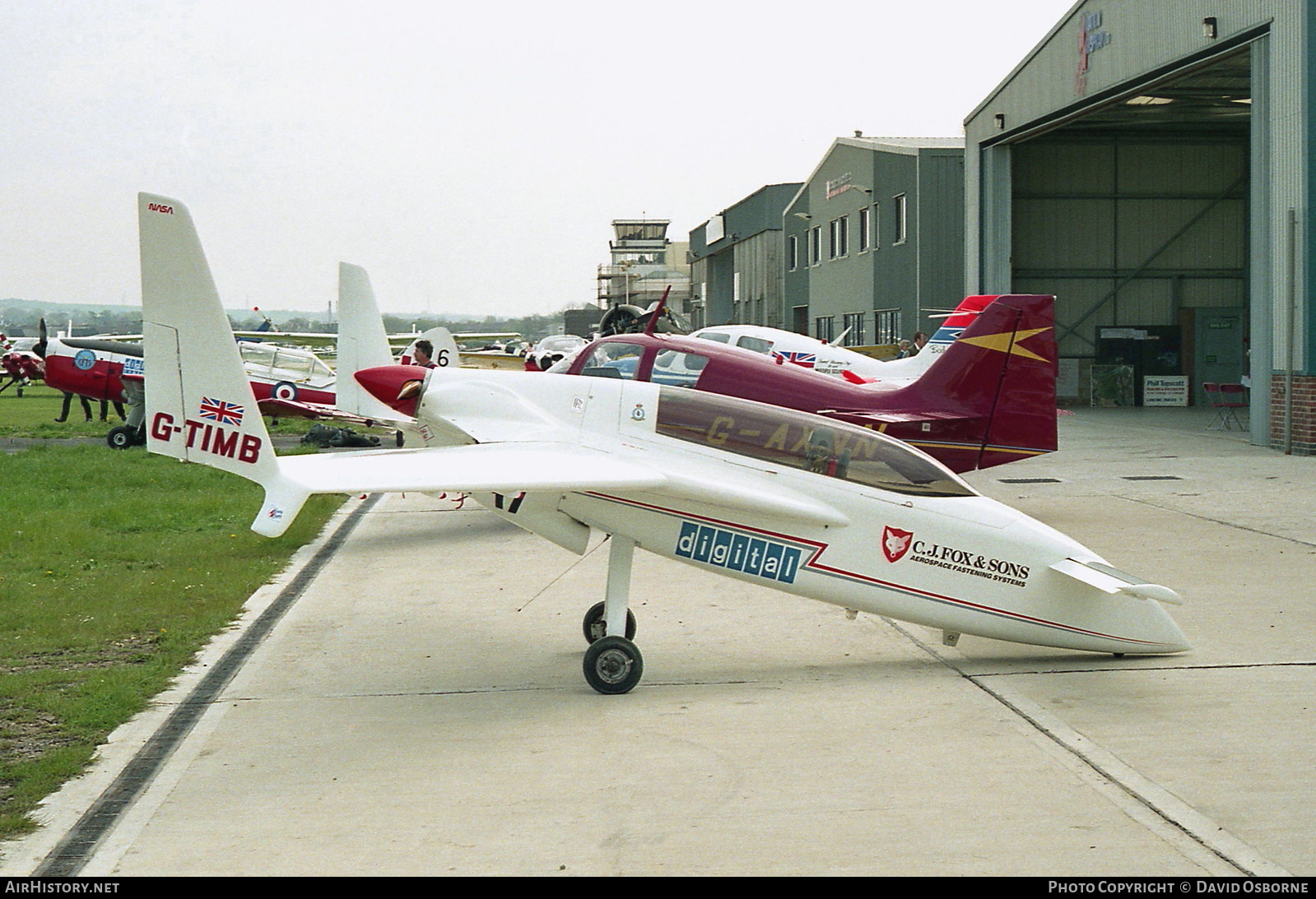 Aircraft Photo of G-TIMB | Rutan 33 VariEze | AirHistory.net #734516