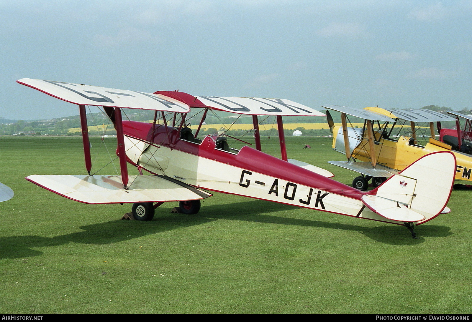 Aircraft Photo of G-AOJK | De Havilland D.H. 82A Tiger Moth II | AirHistory.net #734518