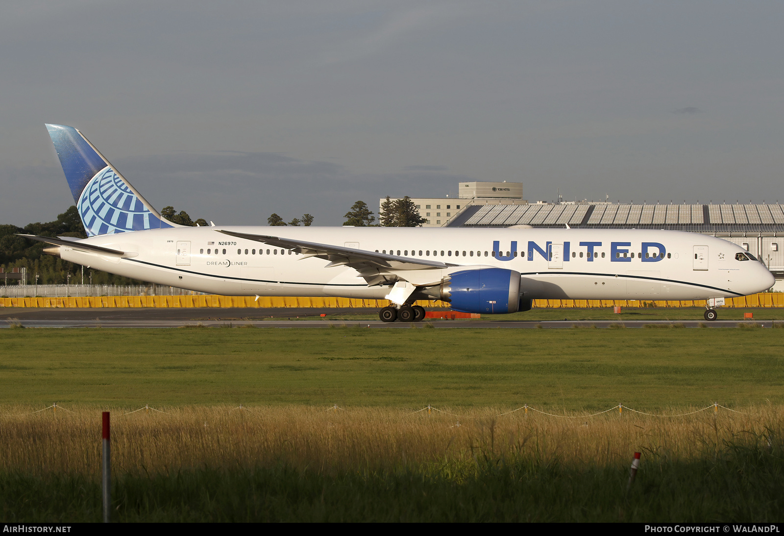 Aircraft Photo of N26970 | Boeing 787-9 Dreamliner | United Airlines | AirHistory.net #734534