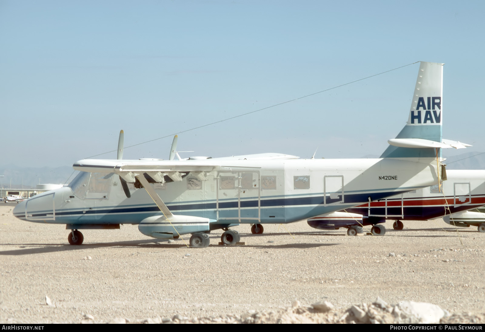 Aircraft Photo of N420NE | GAF N-24A Nomad | Air Havasu | AirHistory.net #734550