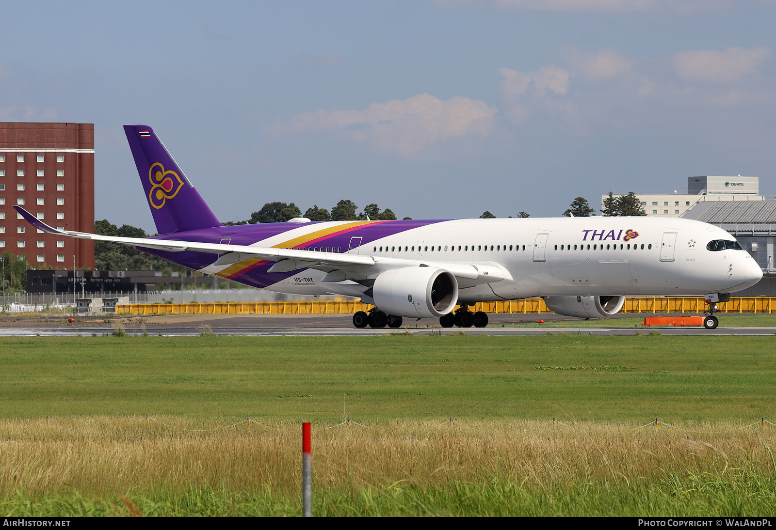 Aircraft Photo of HS-THY | Airbus A350-941 | Thai Airways International | AirHistory.net #734557
