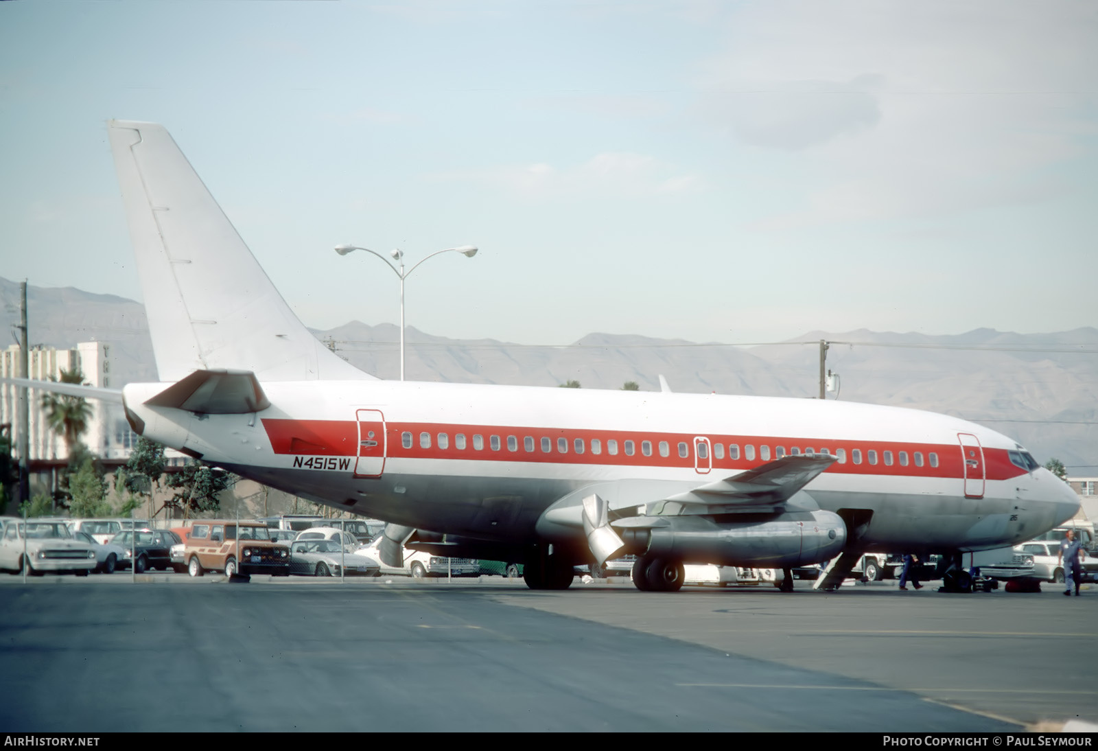 Aircraft Photo of N4515W | Boeing 737-247 | EG & G - Edgerton, Germeshausen, and Grier | AirHistory.net #734558