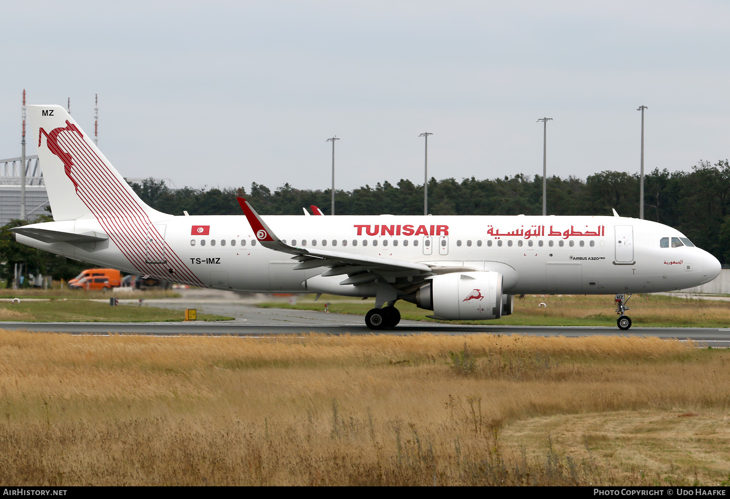 Aircraft Photo of TS-IMZ | Airbus A320-251N | Tunisair | AirHistory.net #734572