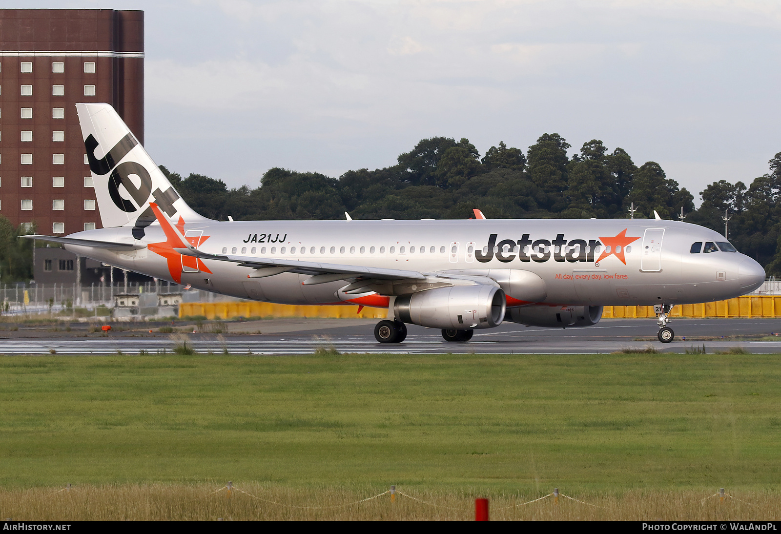Aircraft Photo of JA21JJ | Airbus A320-232 | Jetstar Airways | AirHistory.net #734578