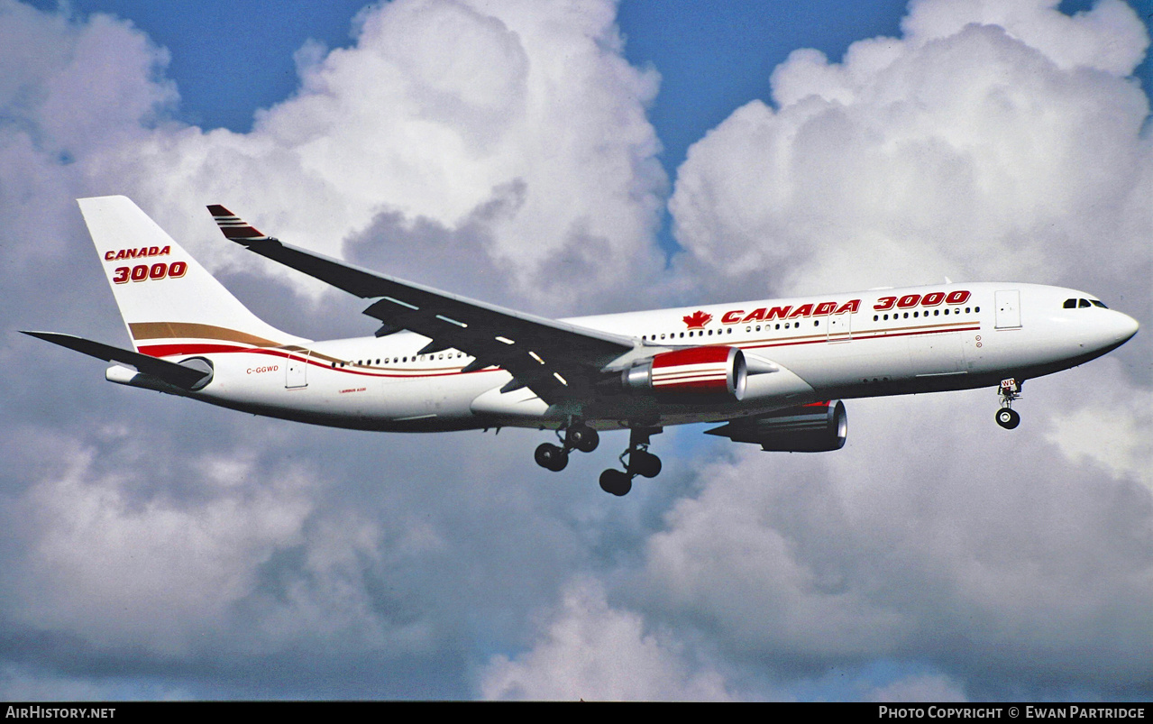 Aircraft Photo of C-GGWD | Airbus A330-202 | Canada 3000 | AirHistory.net #734590