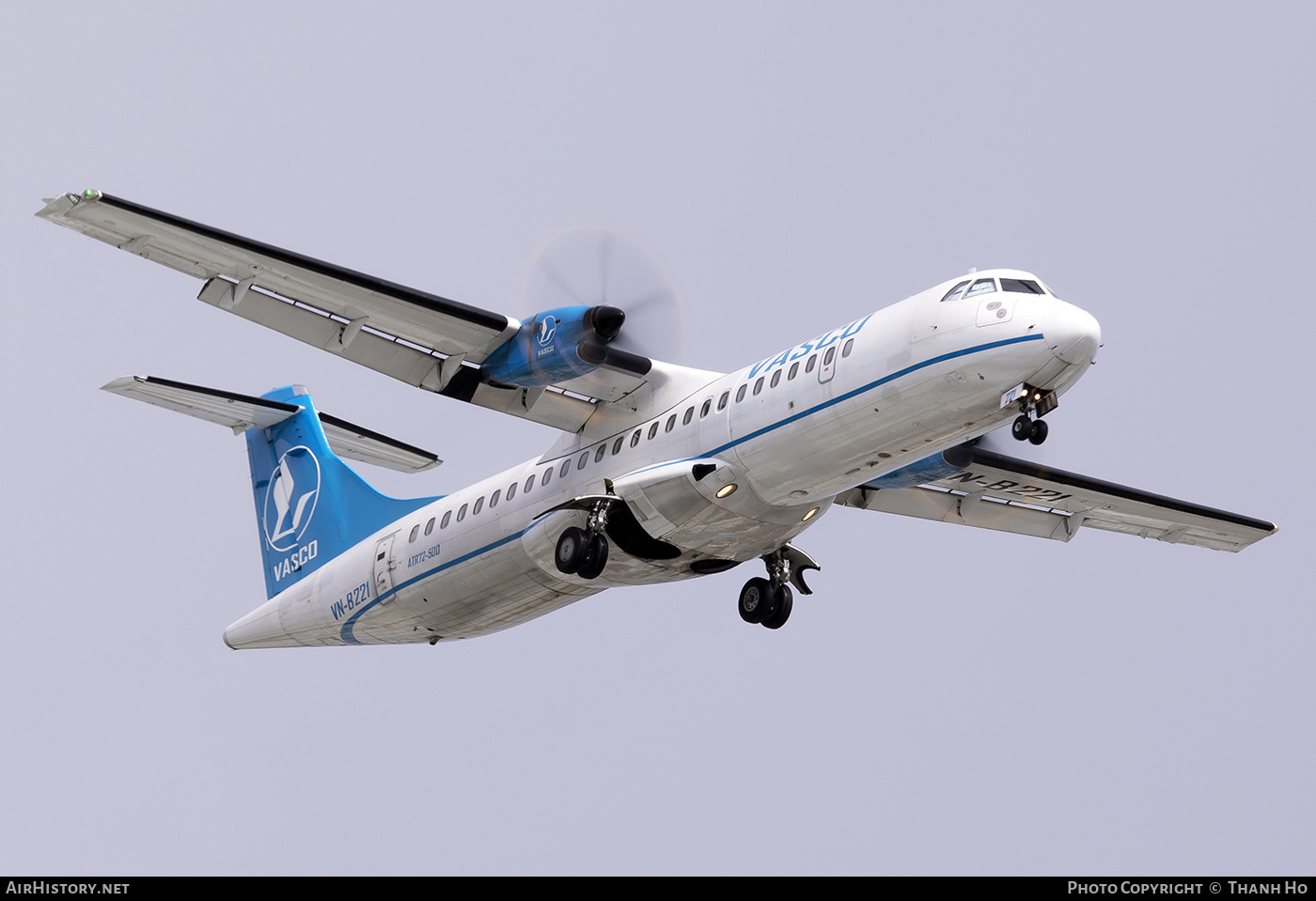 Aircraft Photo of VN-B221 | ATR ATR-72-500 (ATR-72-212A) | Vietnam Air Services Company - VASCO | AirHistory.net #734592