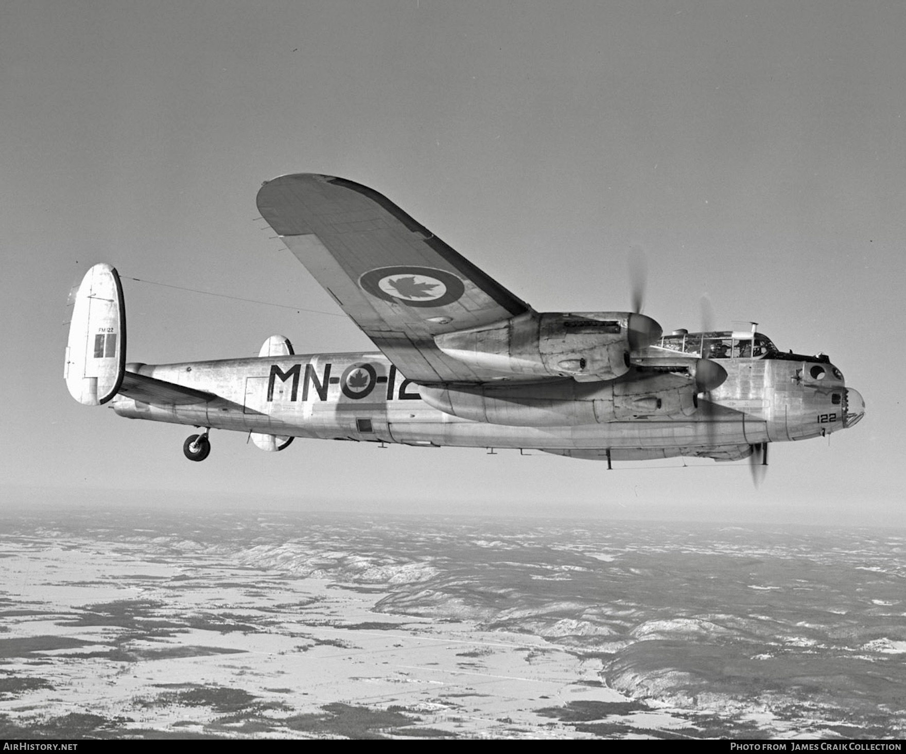 Aircraft Photo of FM122 | Avro 683 Lancaster Mk10 | Canada - Air Force | AirHistory.net #734617