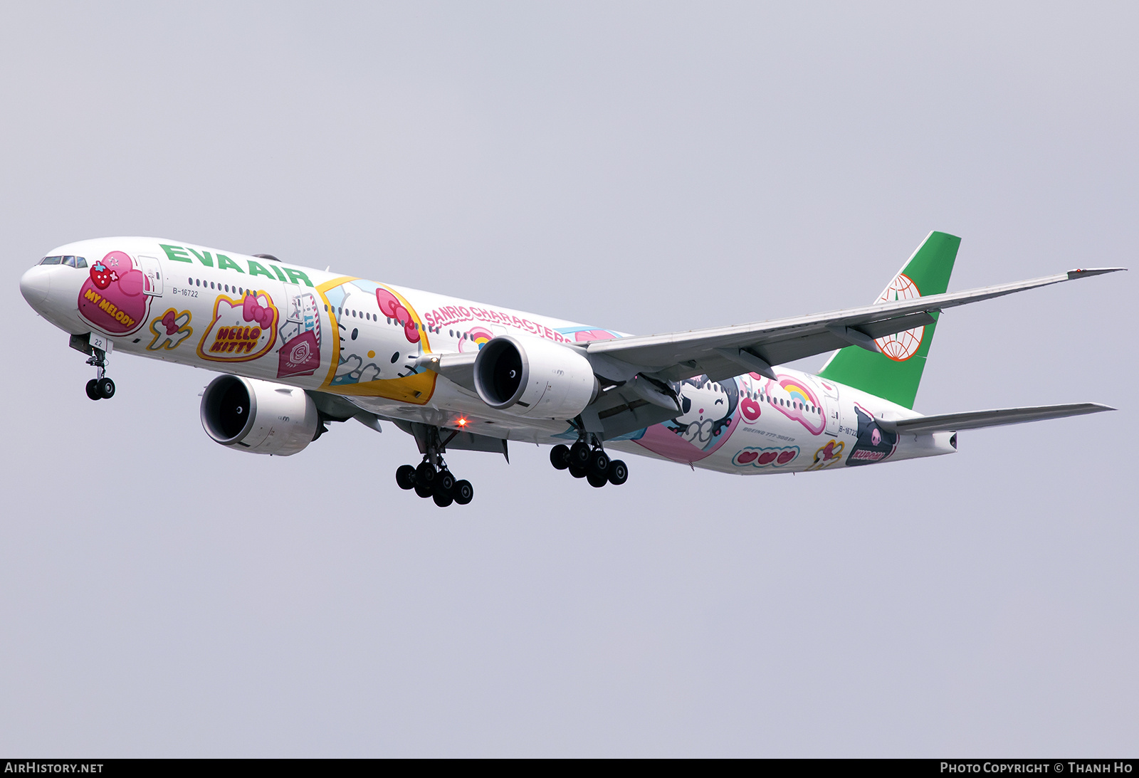 Aircraft Photo of B-16722 | Boeing 777-36N/ER | EVA Air | AirHistory.net #734629