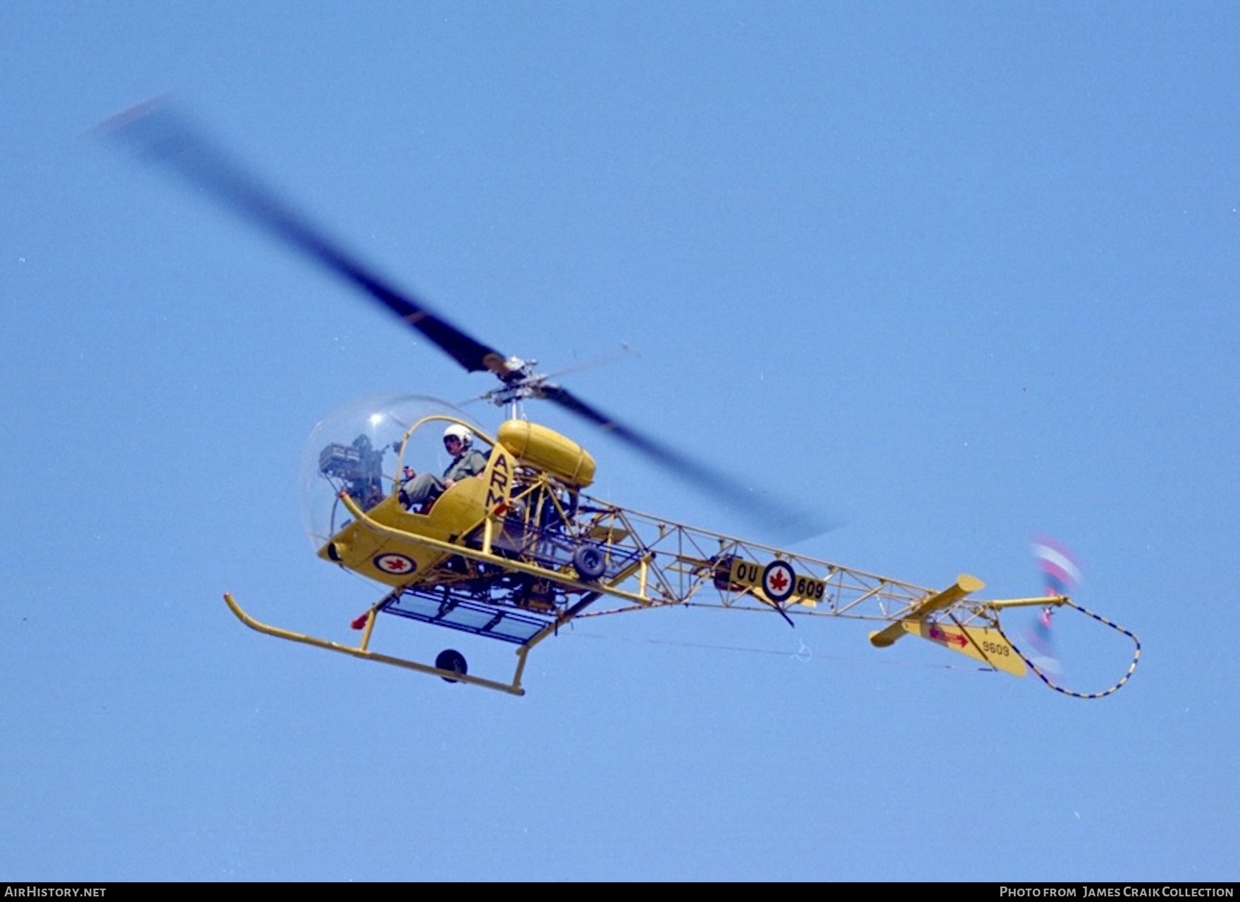 Aircraft Photo of 9609 | Bell 47G | Canada - Army | AirHistory.net #734634